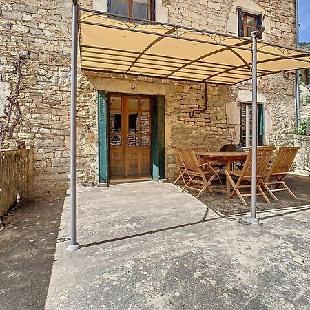 Gorges Du Tarn Gite En Pierres Avec Terrasse Quezac  외부 사진