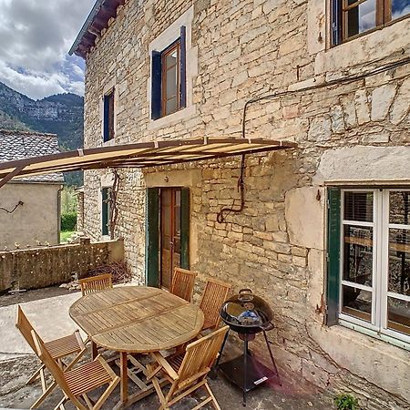 Gorges Du Tarn Gite En Pierres Avec Terrasse Quezac  외부 사진